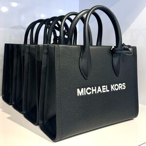 Michael Kors Mirella Small Signature Logo Crossbody Bag Black